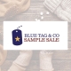 Blue Tag Sample Sale