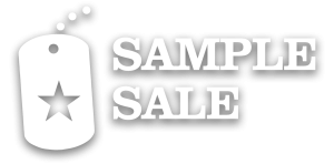 Sample Sale Logo (white with shadow)